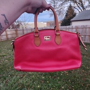 Pink Dooney & Bourke Dillen Satchel